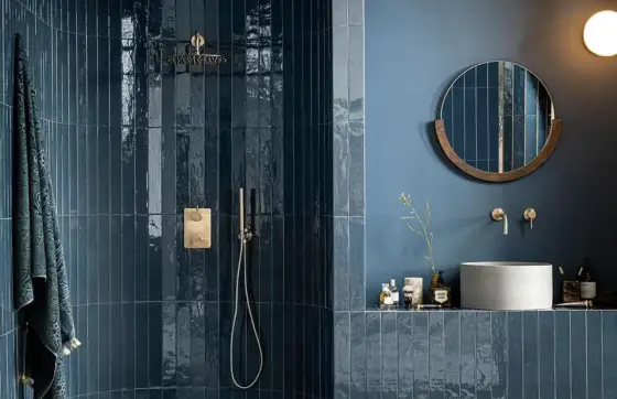 Salle de bains bleue - bien choisir la nuance et les bons accords